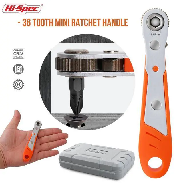 Alt view image 3 of 7 - 68pc Long Extended Screw Driver Bits and Mini Ratchet Wrench Handle Set. DIY Accessories Kit of 25 and 75mm Hex Shank Screwdriving Bits for Drill Drivers