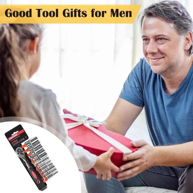 Alt view image 5 of 5 - 13PCS 1/4" Drive Deep Socket Set,Metric(4-14MM),6-Point, Cr-V Steel