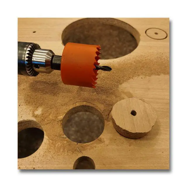 Alt view image 3 of 6 - 2 inch Hole Saw for Wood, Metal, Plastic & Drywall, with Arbor