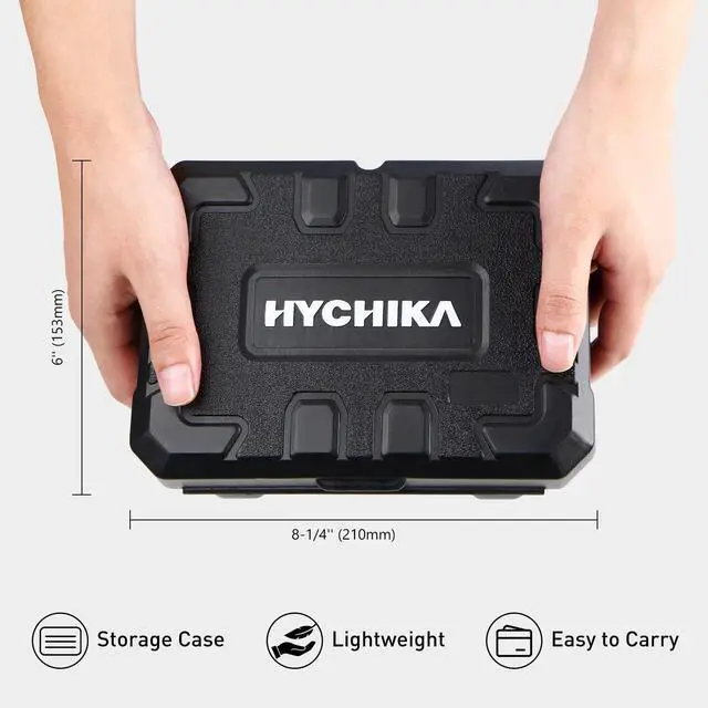 Alt view image 6 of 7 - 19 PCS Hole Saw Kit, 3/4" to 5"(19mm-127mm) Hole Saw Set in Case, Holesaw Multi Tool with 2 Mandrels, 2 Drill Bits, Installation Plate & Hex Key for Soft Wood, PVC Board, Plywood, Drywall