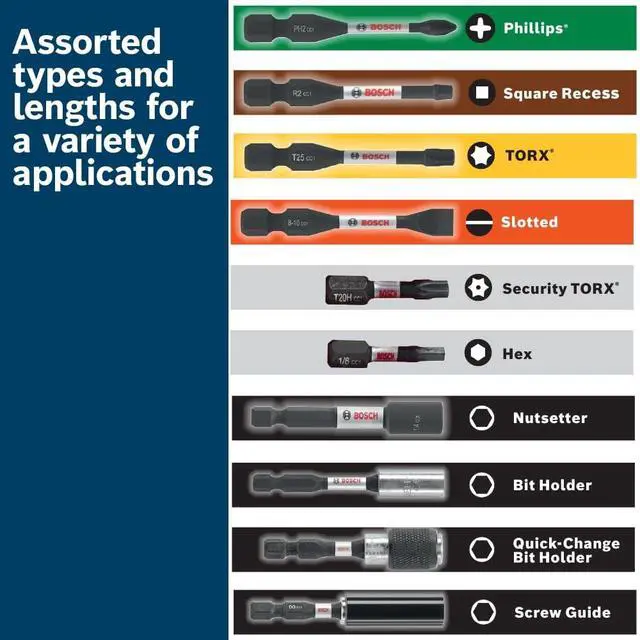 Alt view image 3 of 5 - DDMSD20 20 pc. Driven Impact Screwdriving and Drilling Custom Case Set