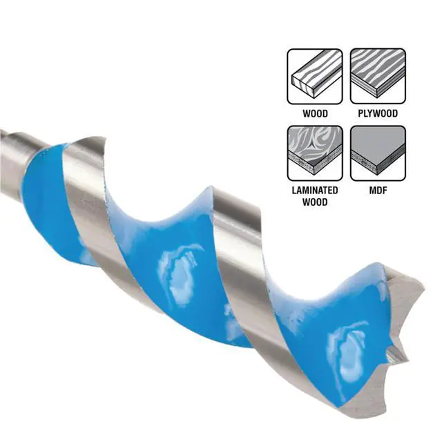 Alt view image 3 of 6 - Stinger 4-Piece Wood Boring Power Bit Set, 6.5-inch Length,1/2, 5/8, 3/4, 1-inch Diameter