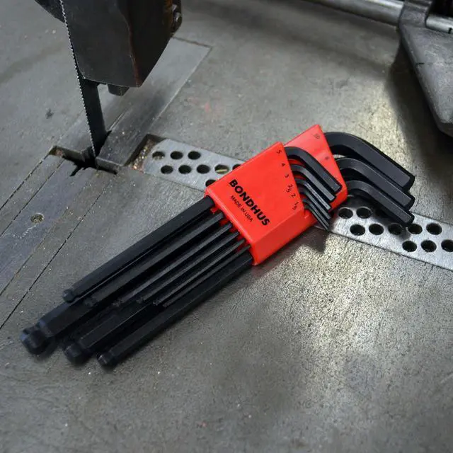 Alt view image 5 of 5 - 10999 Set of 9 Balldriver L-wrenches, ProGuard Finish, sizes 1.5-10mm