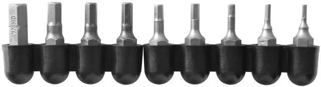 Main image of Hex Bit Set, 9-Piece (DW2068)