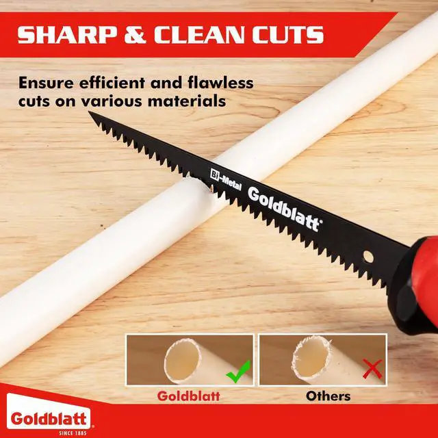 Alt view image 5 of 7 - Drywall Saw 6-Inch Jab Saw for Wallboard, Drywall, Plywood, PVC