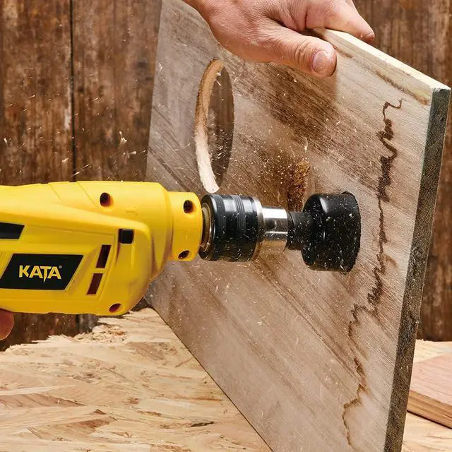 Alt view image 6 of 7 - 12-Pieces Hole Saw Kit 3/4"-2-1/2" for Soft Wood, Drywall, PVC in Case