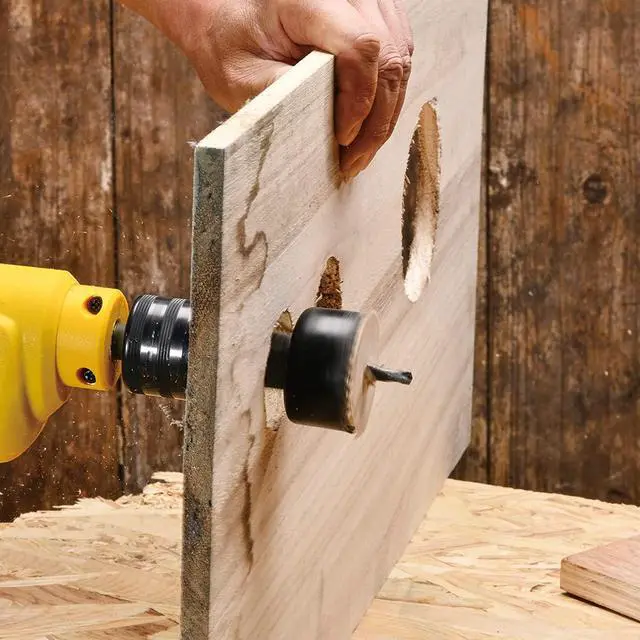 Alt view image 7 of 7 - 12-Pieces Hole Saw Kit 3/4"-2-1/2" for Soft Wood, Drywall, PVC in Case