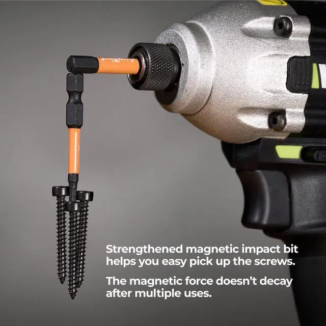 Alt view image 4 of 7 - Impact Hex Head Allen Wrench Drill Bit Set 10pcs (Metric), 1/4 Hex-Shank S2 Steel Hex Bits Set, CNC Machined Tips with Magnetism, 2 Long with Storage Box
