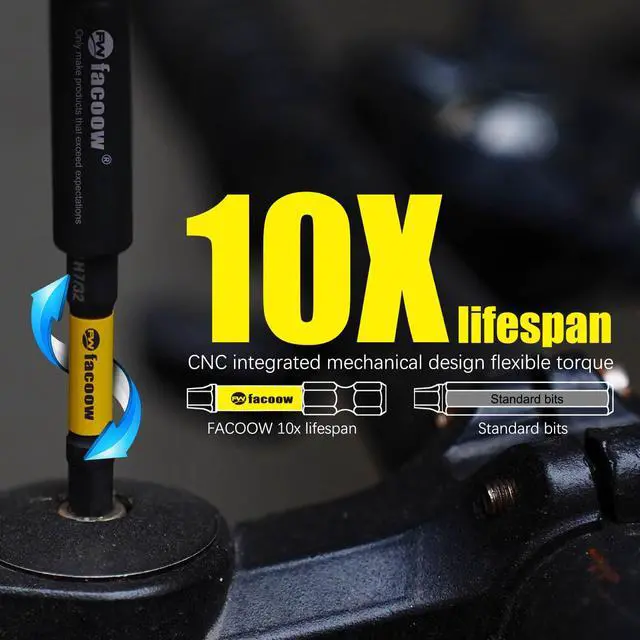 Alt view image 7 of 7 - 21PCS Impact Hex Bit Set, 2" Long SAE & Metric S2 Alloy Steel Allen Wrench Drill Bits Set with Strong Magnetic Tips, CNC Machined 1/4 Hex-Shank Allen Key Bits with Bit Holder & Storange Box