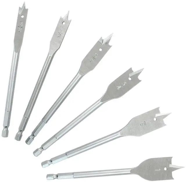 Main image of 6pcs Spade Drill Bits