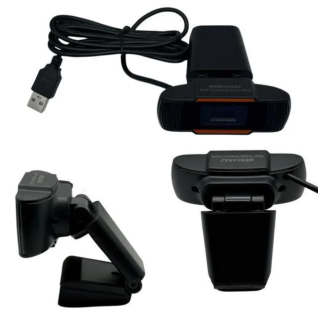 Alt view image 2 of 6 - Webdaraz 1080P HD Autofocus with Stereo Microphone, USB Plug & Play Web Camera for PC/Laptop, Online Classes, Video Calls, Skype, Zoom W01