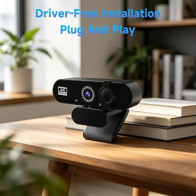 Alt view image 6 of 7 - 1080P USB HD Webcamwith Microphoneand Rotatable Tripod& Privacy Cover for PCwith Auto White Balance for Video Calls, Live Streaming Gaming & Online Meetings