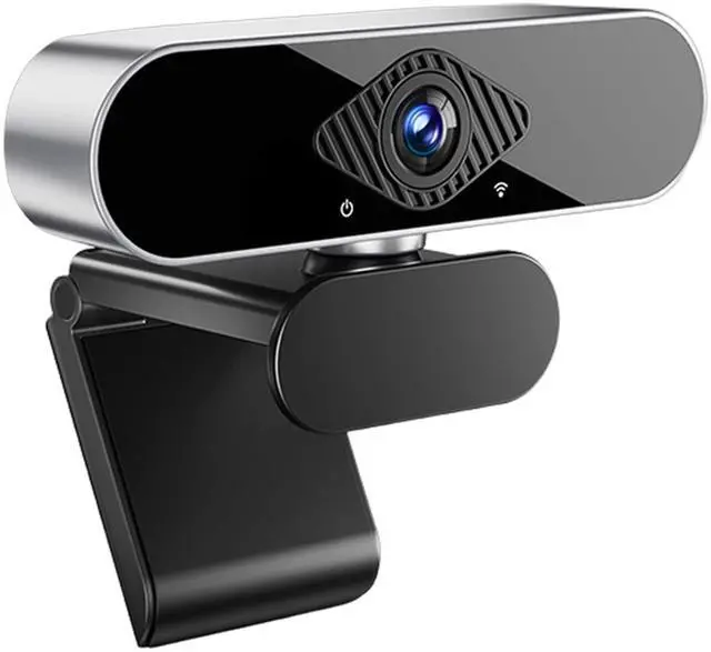 Main image of 1080P Webcam for PC/Laptop, USB Webcam with Microphone, Noise Cancellation, Support Beauty, Plug & Play with Auto Light Correction for Video Calls, Live Streaming Gaming & Online Meeting