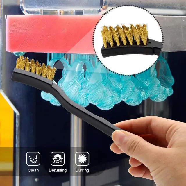 Alt view image 4 of 7 - 48-Piece 3D Printer Nozzle Cleaning Kit - 8-Size Stainless Steel Needles (0.15-0.8mm), Tweezers & Copper Brushes for Ender 3, Creality, Anycubic | Unclog Tool Kit with Storage Box