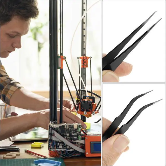 Alt view image 3 of 7 - 26Pcs 3D Printer Nozzle Maintenance Kit - Wrenches, Pins & Brushes