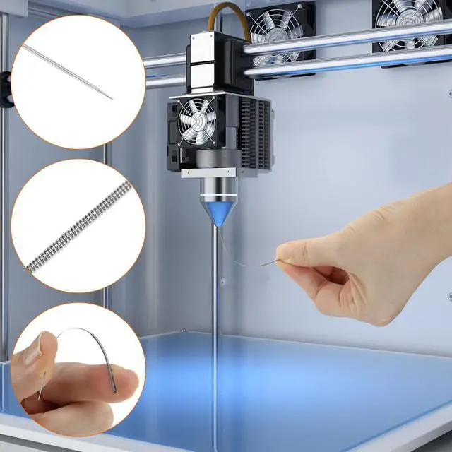 Alt view image 5 of 7 - 26Pcs 3D Printer Nozzle Maintenance Kit - Wrenches, Pins & Brushes