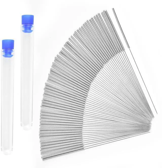 Main image of 3D Printer Nozzle Cleaning Kit 60 Pcs 0.4 mm Nozzle Cleaner 3D Printer, Stainless Steel 3D Printer Nozzle Cleaning Needles Clog Cleaner 3D Printer Accessories