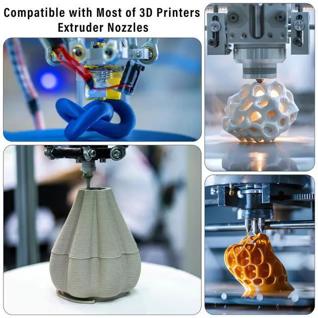 Alt view image 6 of 6 - 3D Printer Nozzle Cleaning Kit 60 Pcs 0.4 mm Nozzle Cleaner 3D Printer, Stainless Steel 3D Printer Nozzle Cleaning Needles Clog Cleaner 3D Printer Accessories