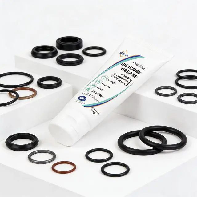 Alt view image 7 of 7 - Silicone Grease 3.2ozDielectric for O-Rings & Electrical Connectors