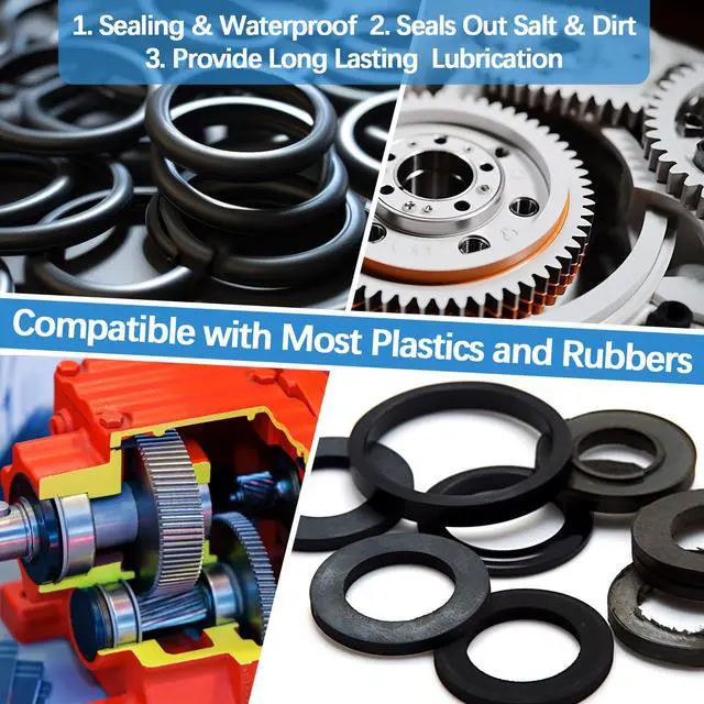 Alt view image 4 of 7 - Plumbers Silicone Grease Food Grade for Faucet O Ring Valve Rubber Pool Pump Lubricant Sealing Waterproof 1 oz 1 Pcs