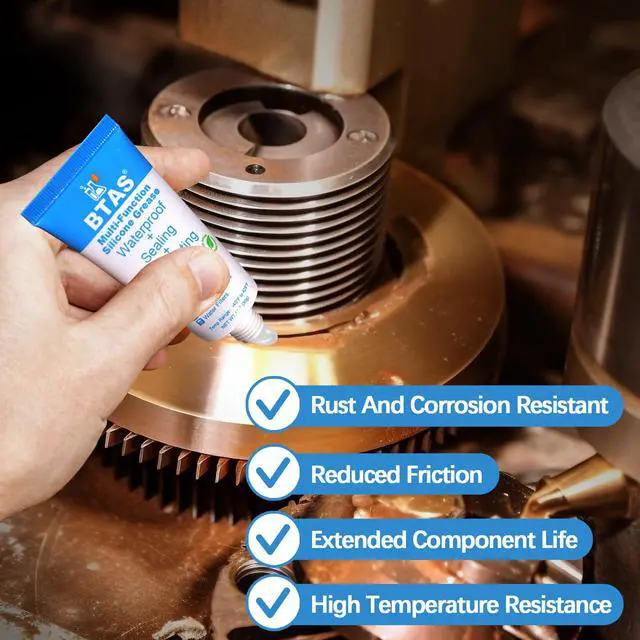 Alt view image 6 of 7 - Plumbers Silicone Grease Food Grade for Faucet O Ring Valve Rubber Pool Pump Lubricant Sealing Waterproof 1 oz 1 Pcs