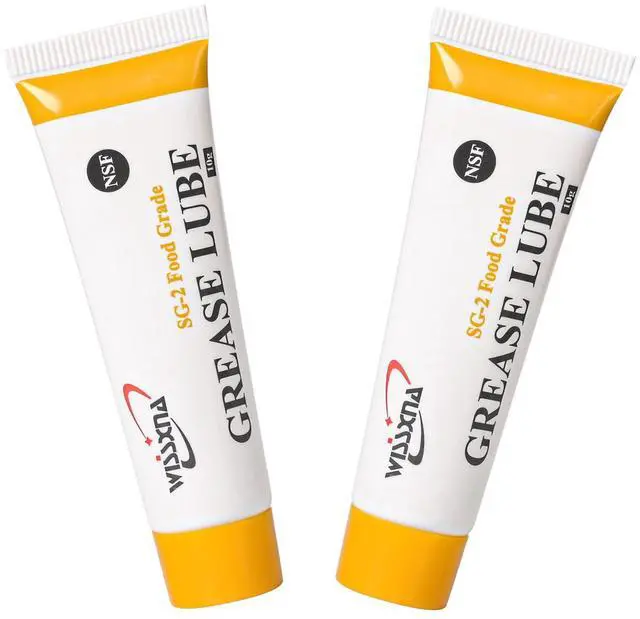 Main image of Silicone Grease, Food Grade Sanitary Lubricant, Machine Lube, Prevent Valves and O-Rings from Sticking, 10 Gram Tube Silicone Grease Combination (2 Tubes)