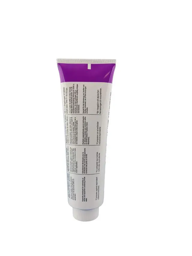 Alt view image 2 of 4 - Silicone Grease, Food Grade Sanitary Lubricant, Machine Lube, Prevent Valves and O-Rings from Sticking, 1-4oz Tube Silicone Grease HAYSG 4OZ TUBE Clear, 4-oz