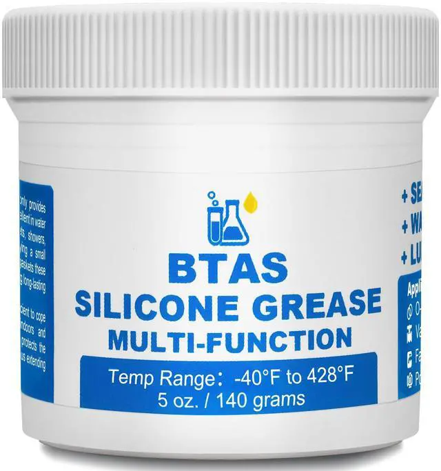 Main image of Plumber Faucet Pool Silicone Grease,O Ring Filter Rubber Gasket Lubricant Food Grade 5 oz