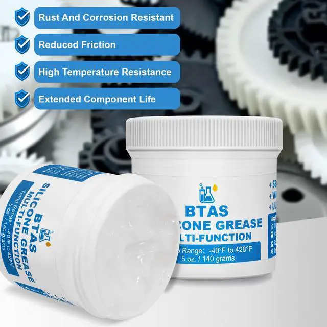 Alt view image 6 of 7 - Plumber Faucet Pool Silicone Grease,O Ring Filter Rubber Gasket Lubricant Food Grade 5 oz