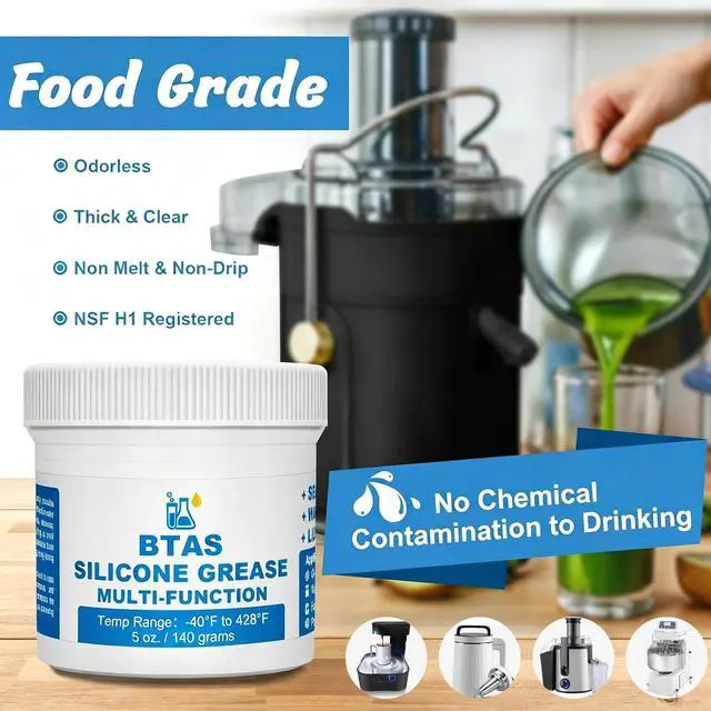 Alt view image 7 of 7 - Plumber Faucet Pool Silicone Grease,O Ring Filter Rubber Gasket Lubricant Food Grade 5 oz