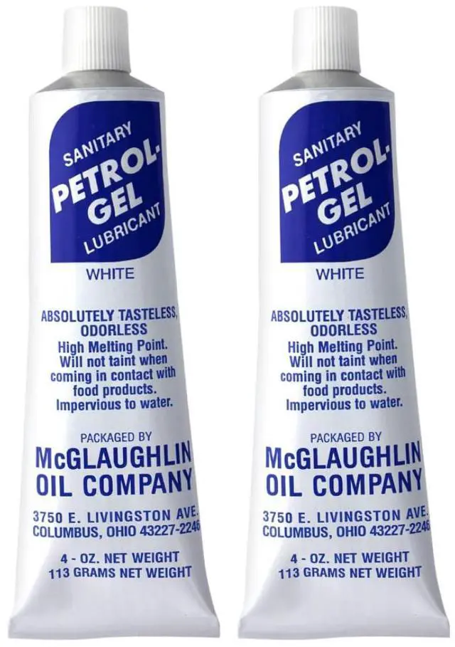 Main image of Gel Food Grade Equipment Lubricant NSF - Premium Mineral Oil for Food Grade Grease Applications, Commercial Multipurpose - Pack of 2