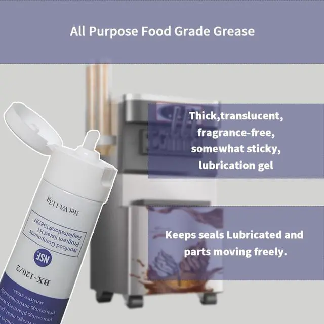 Alt view image 6 of 6 - Multi-Purpose Greese 4oz Food Grade White Lithium Grease Tube Synthetic Lubricant Plumbers Grease for Valve, Faucet, O Rings
