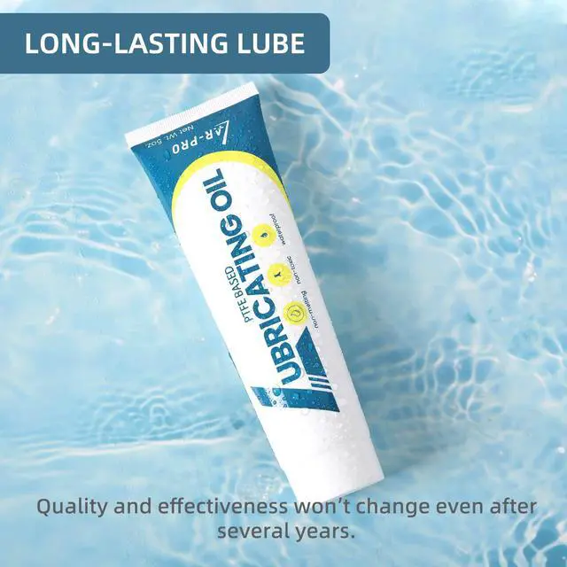 Alt view image 2 of 6 - (2-Pack) 5oz General-Purpose Swimming Pool O-Ring Lubricant, Long-Lasting Lube for Pool O-Rings and Gaskets - Industry Standard Teflon-Based Lubricant and Sealant