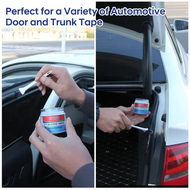 Alt view image 6 of 6 - 711 100% Silicone Dielectric Grease Waterproof Multi-Purpose Lubricant for Plumbing Automotive O-Rings Electrical Connectors (4 Oz, 1-Pack)