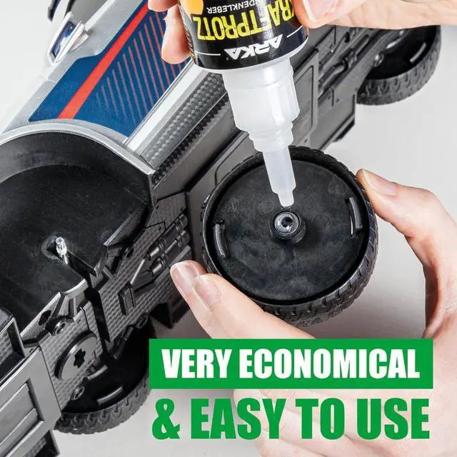 Alt view image 6 of 6 - Plastic Super Glue Liquid 1.76 oz XXL for Cracks in PVC, ABS, Acrylic & Rigid Plastics Fast-Drying CA Bond for Models, Miniatures & Components Thin Cyanoacrylate