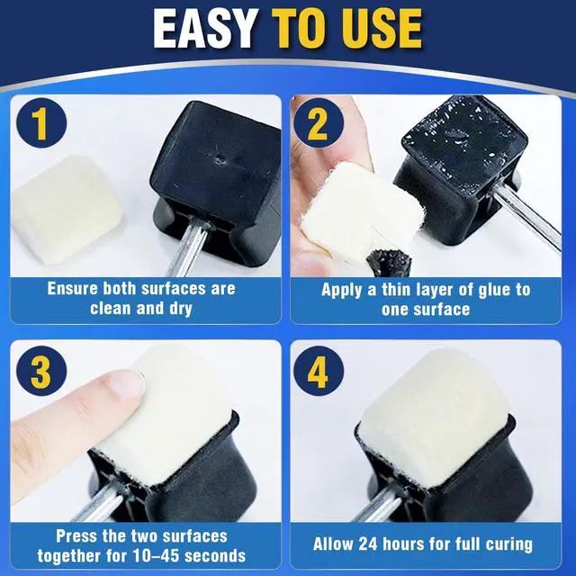 Alt view image 6 of 7 - Super Glue All Purpose, 130ml Waterproof Super Glue with Brush, Clear Glue for Wood, Rubber, Leather, Plastic, Glass, Metal, Fabric, DIY Crafts and More