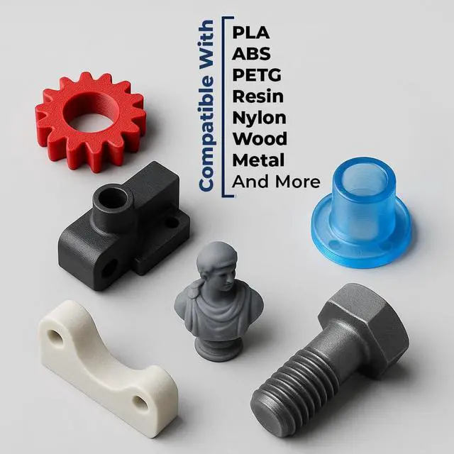 Alt view image 5 of 6 - 3D Printing Glue, CA-Based Adhesive, Fast-Drying & Precision Application, Works on PLA, PETG, ABS & More, Must-Have 3D Printing Tool, Strong Bond for Models & Miniatures