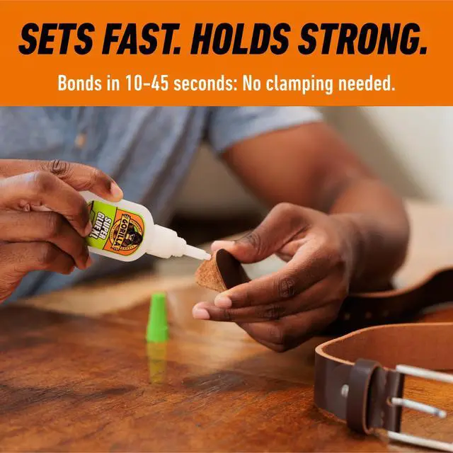 Alt view image 7 of 7 - Super Glue Gel XL, Clear 25g (Pack of 1) - FastSetting, NoDrip Control for Precise AllPurpose Repairs