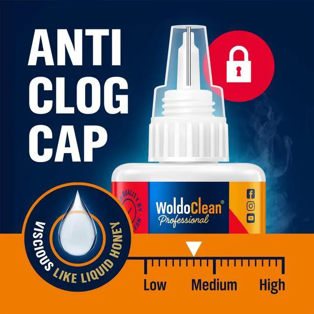Alt view image 5 of 7 - Super Glue All-Purpose Liquid 25g - Fast Drying Clear CA Adhesive for Metal, Plastic, Wood, Ceramic, Glass & DIY Repairs