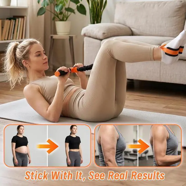 Alt view image 4 of 7 - Pedal Resistance Band with Handle for Women