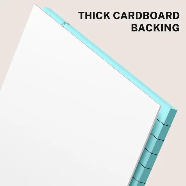 Alt view image 3 of 6 - 8 Pack Note Pads 5 x 8 Inch, Colored Narrow Ruled Small Legal Pads, Perforated Notepad 5 x 8 Lined Writing Pads, College Lined Legal Notepads for To-do Lists, Daily Note-taking, School and Office