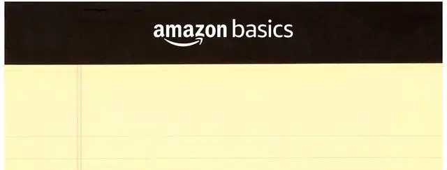 Alt view image 2 of 3 - 50-Sheet Narrow Ruled Lined Writing Note Pad, 5" x 8", 12-Pack, Canary, Perforated