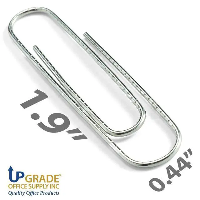 Alt view image 3 of 7 - Jumbo Paper Clips, 300 Count, 3 Boxes of 100, Made in USA