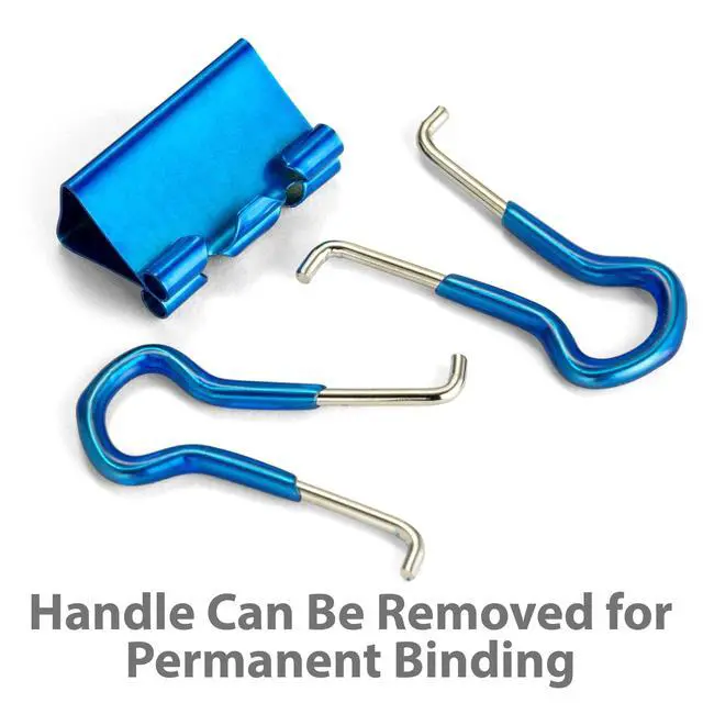 Alt view image 4 of 7 - Easy Grip Binder Clips, Metallic, Small, Pack of 24