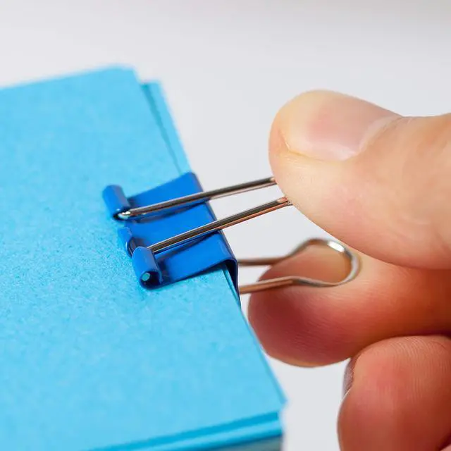 Alt view image 7 of 7 - Binder Clips, 100 pcs, 0.75", Small Size