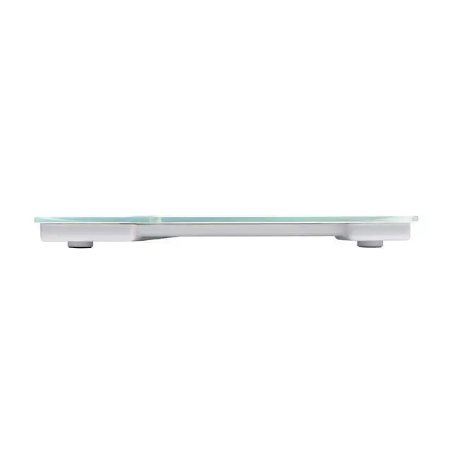 Alt view image 4 of 4 - Body Composition Scale for Body Weight, Fat, Water and Muscle Mass - Digital Bathroom Scale with BMI, 8 User Memory, Accu-Glo Backlit Display, 440 lb Capacity, White Glass