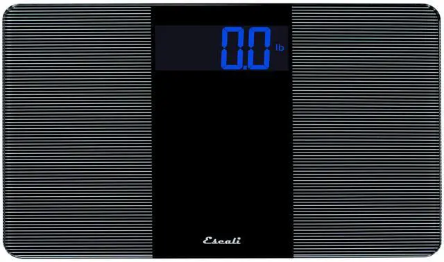Main image of Extra Wide Digital Bathroom Scale for Body Weight with Wide Platform for Natural Stance and Stability, High Capacity of 400 lb, Batteries Included