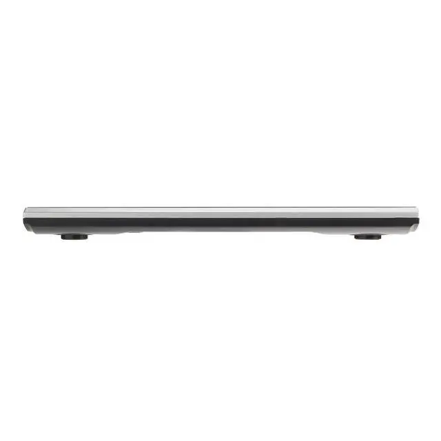 Alt view image 7 of 7 - Precision Plus Digital Bathroom Scale - Wide Body Bath Scale for Body Weight, Extra Wide Tempered Glass Platform, 440 lb Capacity, Black Matte