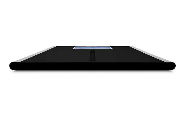 Alt view image 4 of 7 - Ultra Slim Easy Read Digital Bathroom Scale for Body Weight with Extra Large Display and High Capacity of 440 lb, Batteries Included