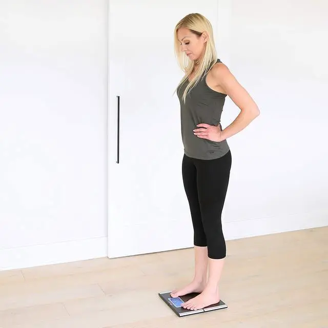 Alt view image 7 of 7 - Ultra Slim Easy Read Digital Bathroom Scale for Body Weight with Extra Large Display and High Capacity of 440 lb, Batteries Included